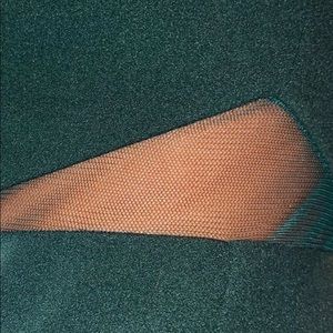 Emerald green formal dress